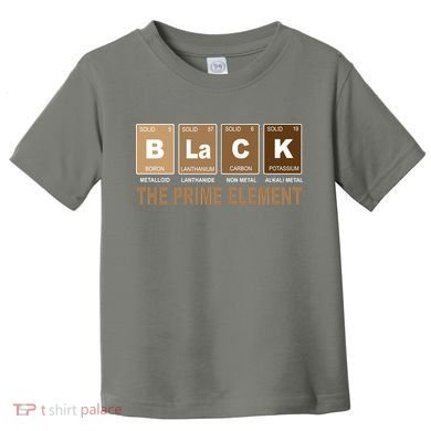 Black History Month Prime Element Toddler T-Shirt
