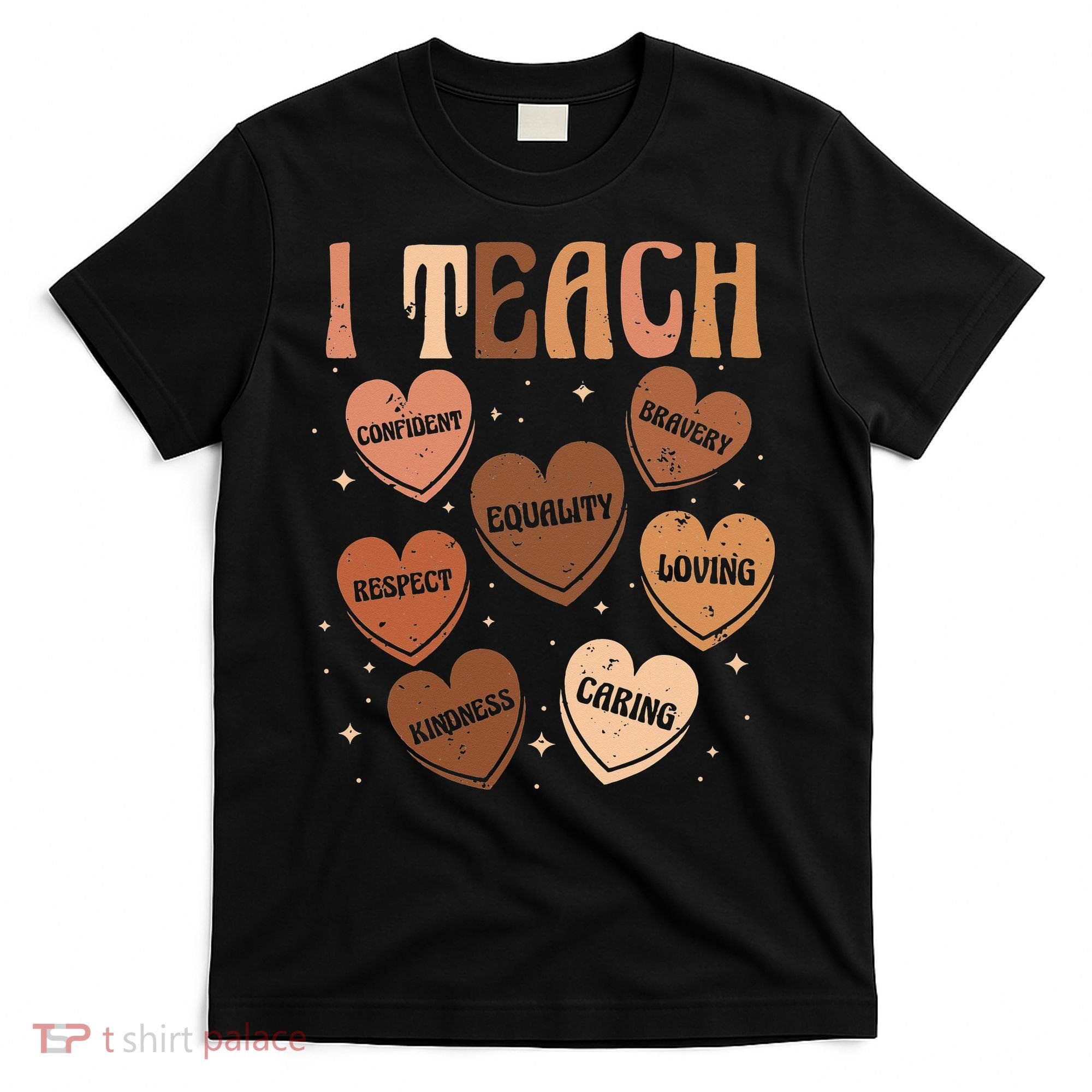 Black History Month I Teach Black History Teacher Retro T-Shirt