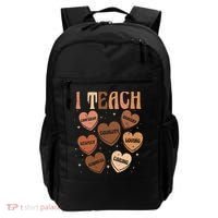 Black History Month I Teach Black History Teacher Retro Backpack thumb 0