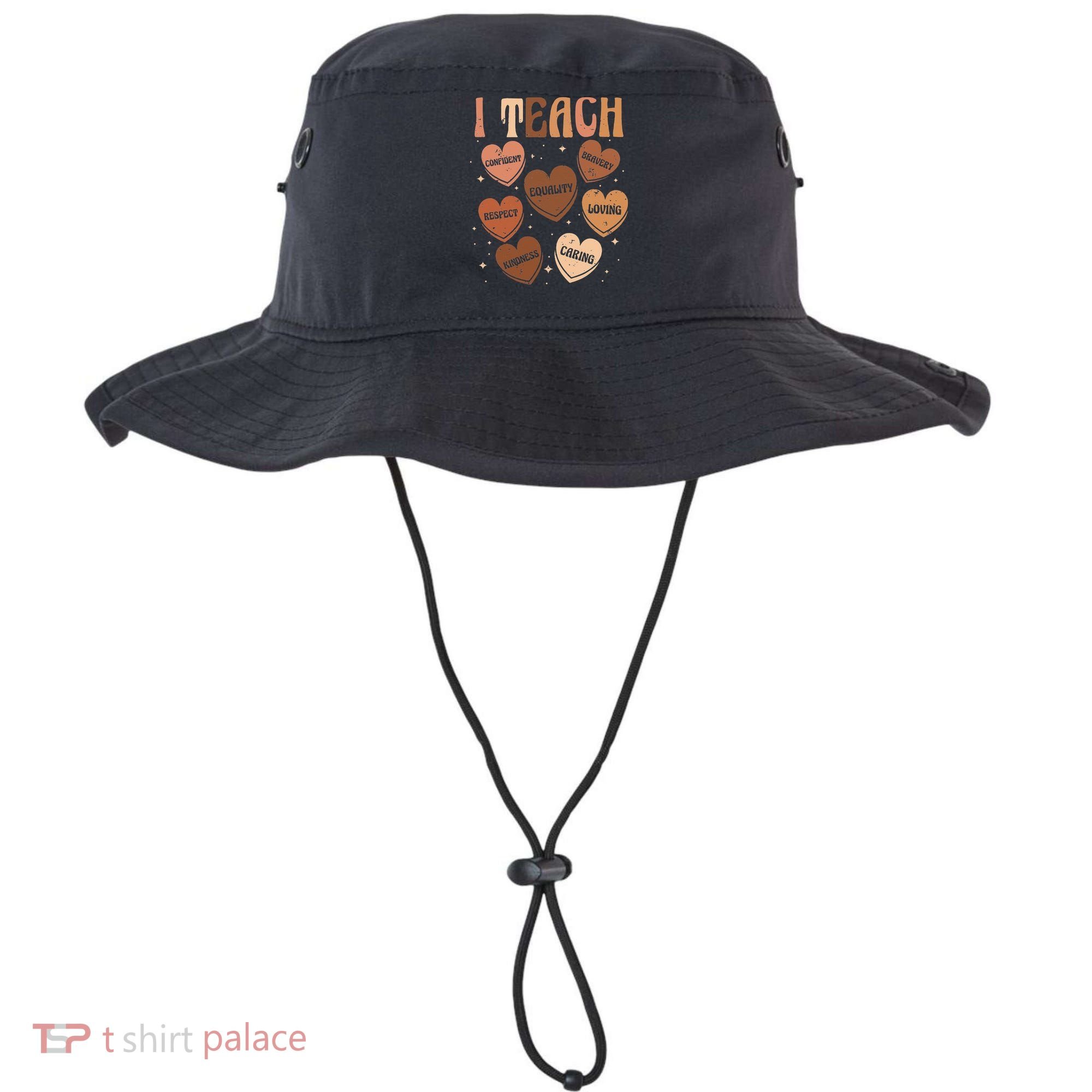 Black History Month I Teach Black History Teacher Retro Bucket Hat