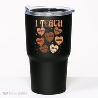 Black History Month I Teach Black History Teacher Retro Tumbler thumb 0