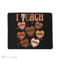 Black History Month I Teach Black History Teacher Retro Mousepad thumb 0