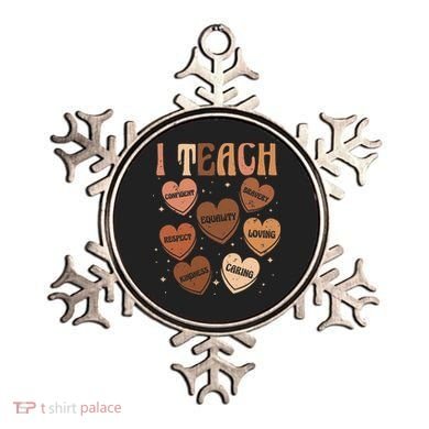 Black History Month I Teach Black History Teacher Retro Ornament