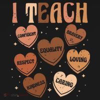 Black History Month I Teach Black History Teacher Retro Baby Bodysuit thumb 2