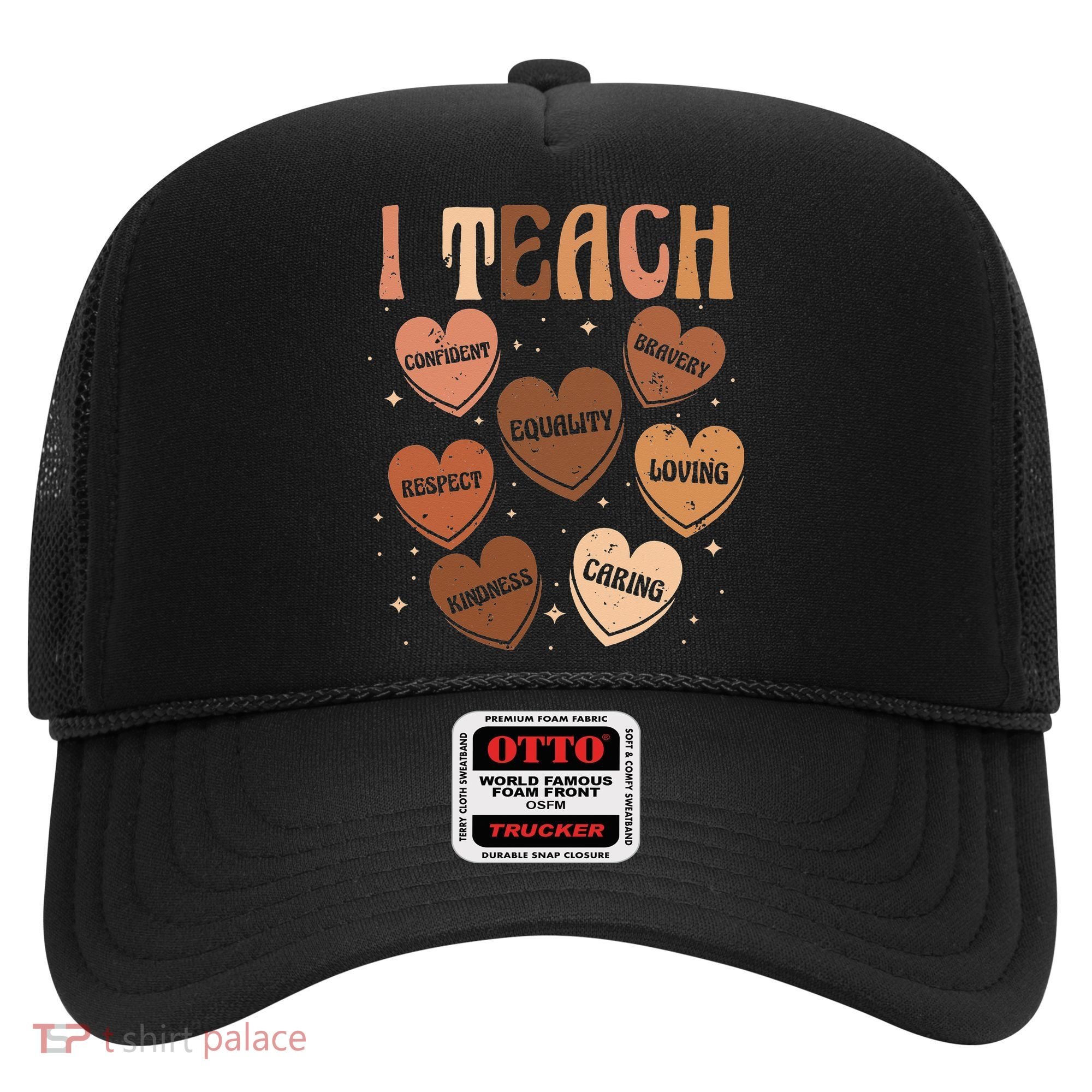 Black History Month I Teach Black History Teacher Retro Hat