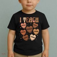 Black History Month I Teach Black History Teacher Retro Toddler T-Shirt thumb 2
