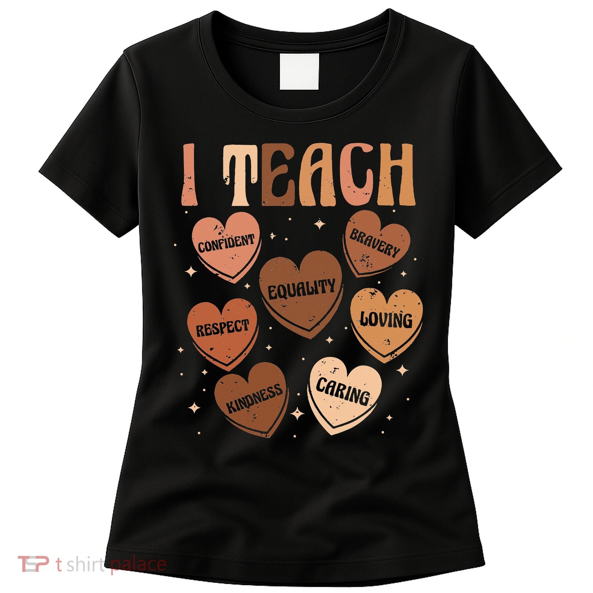 Black History Month I Teach Black History Teacher Retro Women's T-Shirt