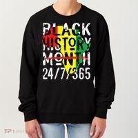 Black History Month 24/7/365 African Melanin Black Pride Women's Sweatshirt thumb 0