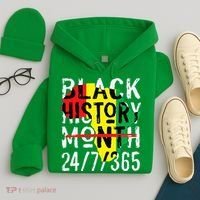 Black History Month 24/7/365 African Melanin Black Pride Hoodie thumb 4