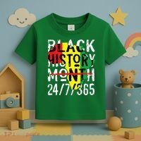 Black History Month 24/7/365 African Melanin Black Pride Toddler T-Shirt thumb 3