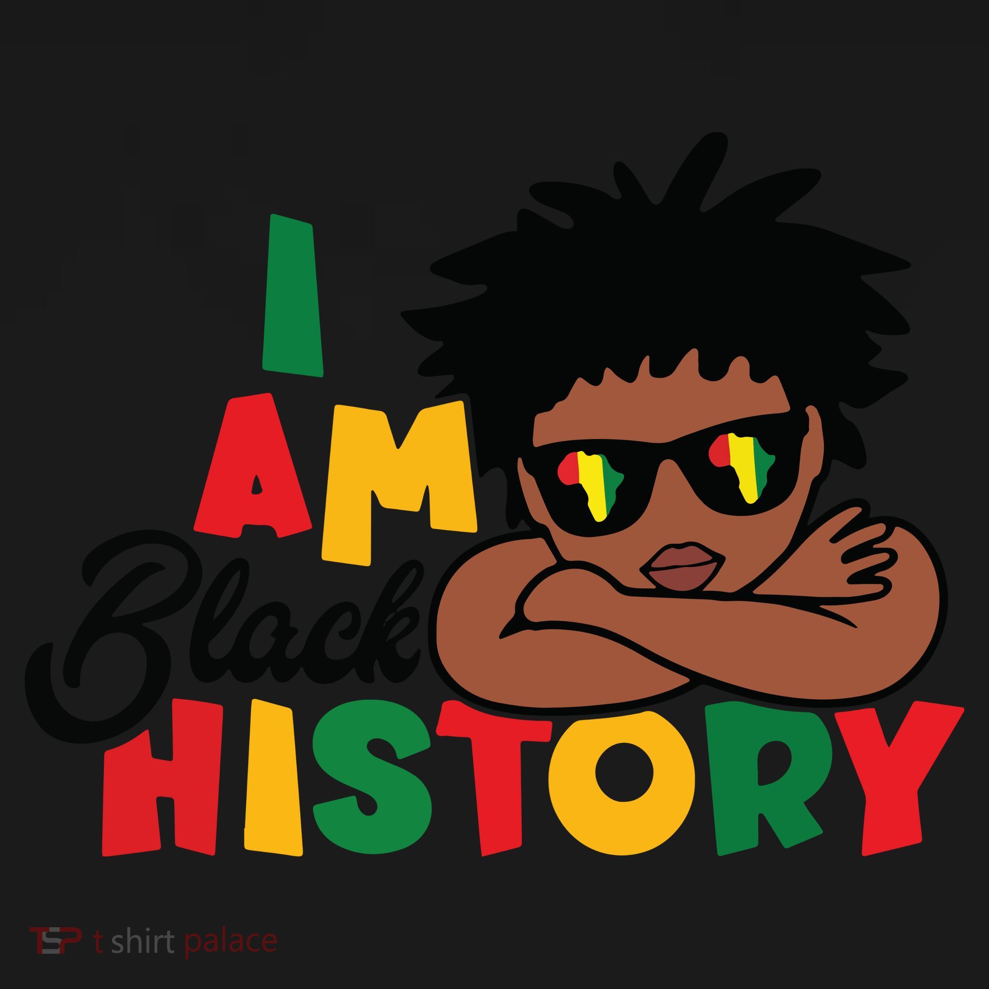 Black History Month Boy I Am African American Coaster