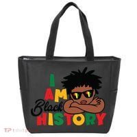 Black History Month Boy I Am African American Tote Bag thumb 0