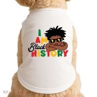 Black History Month Boy I Am African American Doggie Tank thumb 0