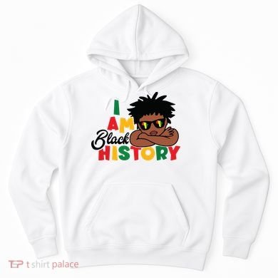 Black History Month Boy I Am African American Hoodie