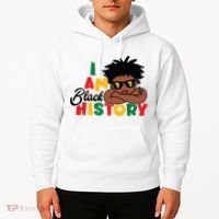 Black History Month Boy I Am African American Hoodie thumb 2