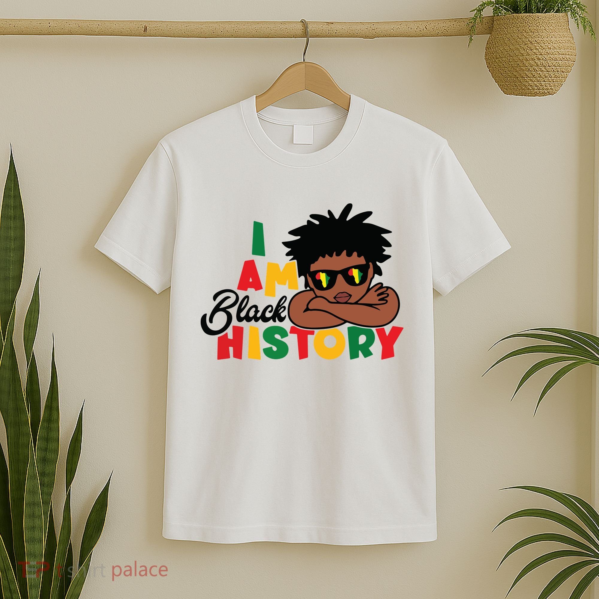 Black History Month Boy I Am African American T-Shirt