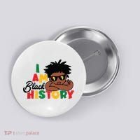 Black History Month Boy I Am African American Button thumb 0