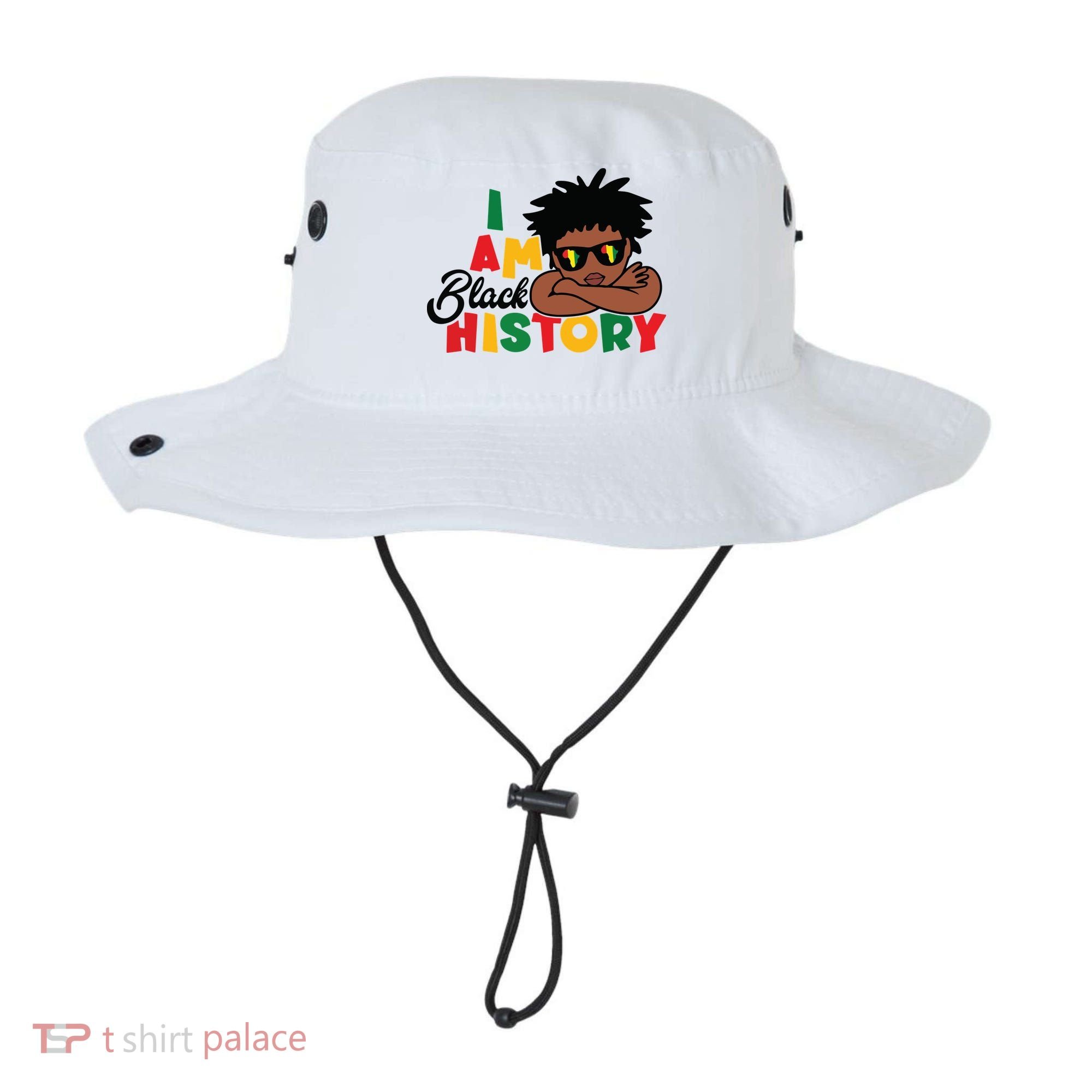 Black History Month Boy I Am African American Bucket Hat