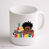 Black History Month Boy I Am African American Coffee Mug thumb 1