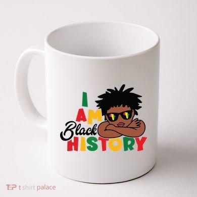 Black History Month Boy I Am African American Coffee Mug