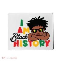 Black History Month Boy I Am African American Mousepad thumb 0