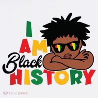 Black History Month Boy I Am African American Mousepad thumb 1