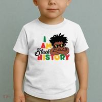 Black History Month Boy I Am African American Toddler T-Shirt thumb 2