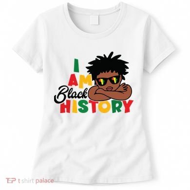 Black History Month Boy I Am African American Women's T-Shirt