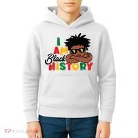 Black History Month Boy I Am African American Kids Hoodie thumb 4