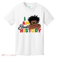 Black History Month Boy I Am African American Kids T-Shirt thumb 0