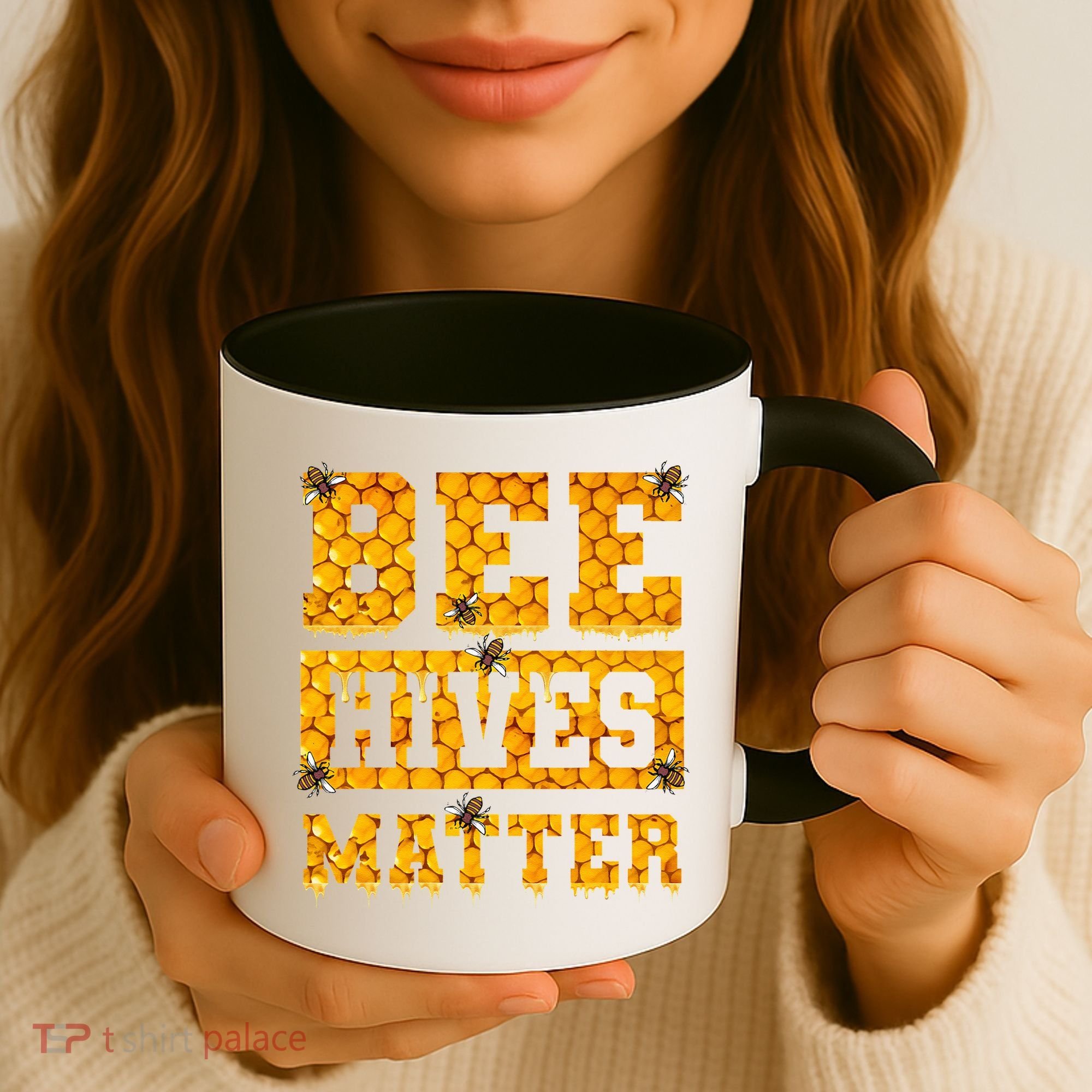 Bee Hives Matter Climate Change Earth Day Coffee Mug