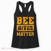 Bee Hives Matter Climate Change Earth Day Women's Tank Top thumb 0