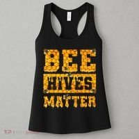 Bee Hives Matter Climate Change Earth Day Women's Tank Top thumb 3