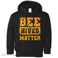 Bee Hives Matter Climate Change Earth Day Toddler Hoodie thumb 0