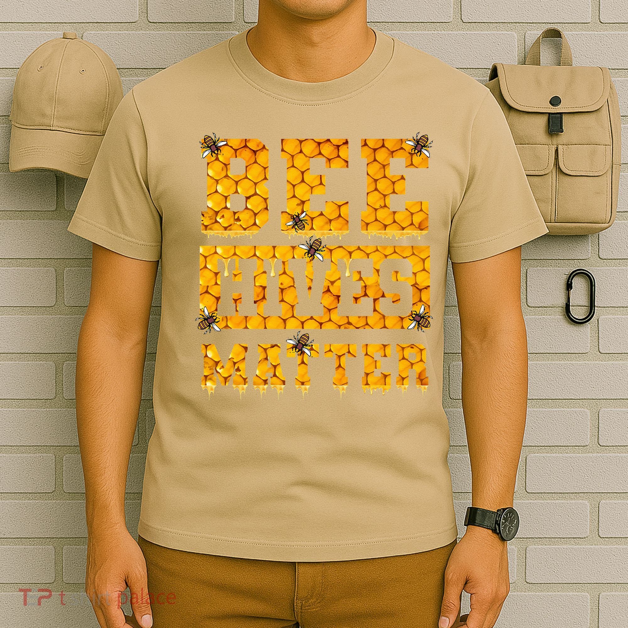 Bee Hives Matter Climate Change Earth Day T-Shirt