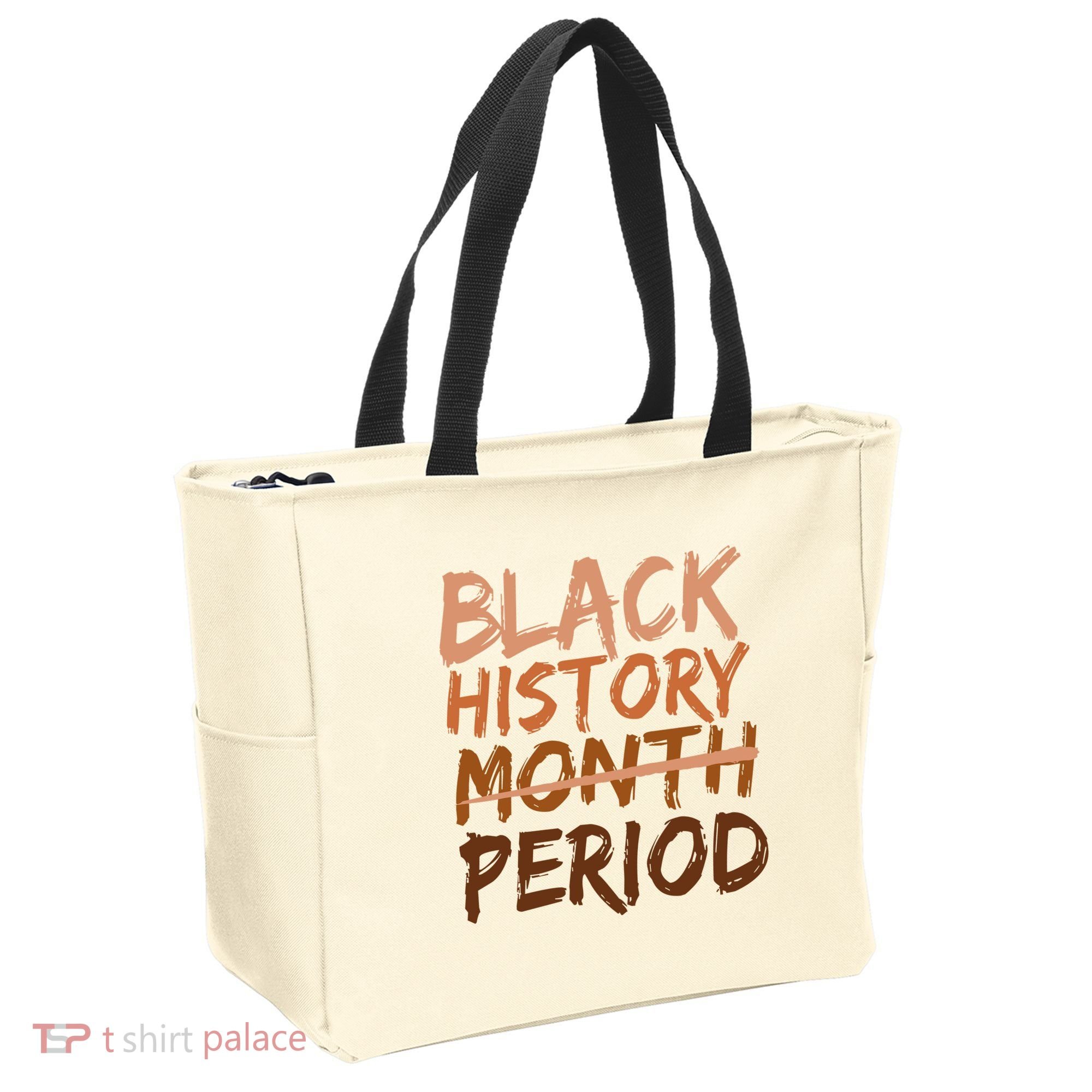 Black History Month Period African American Proud Tote Bag