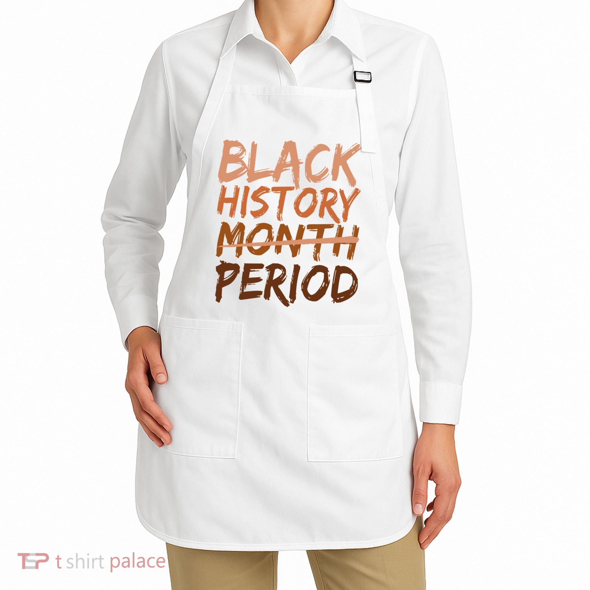 Black History Month Period African American Proud Apron