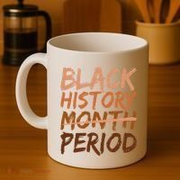 Black History Month Period African American Proud Coffee Mug thumb 4