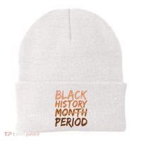 Black History Month Period African American Proud Beanie thumb 0