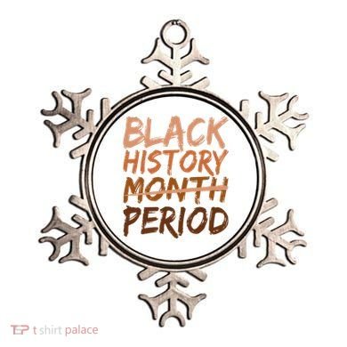 Black History Month Period African American Proud Ornament