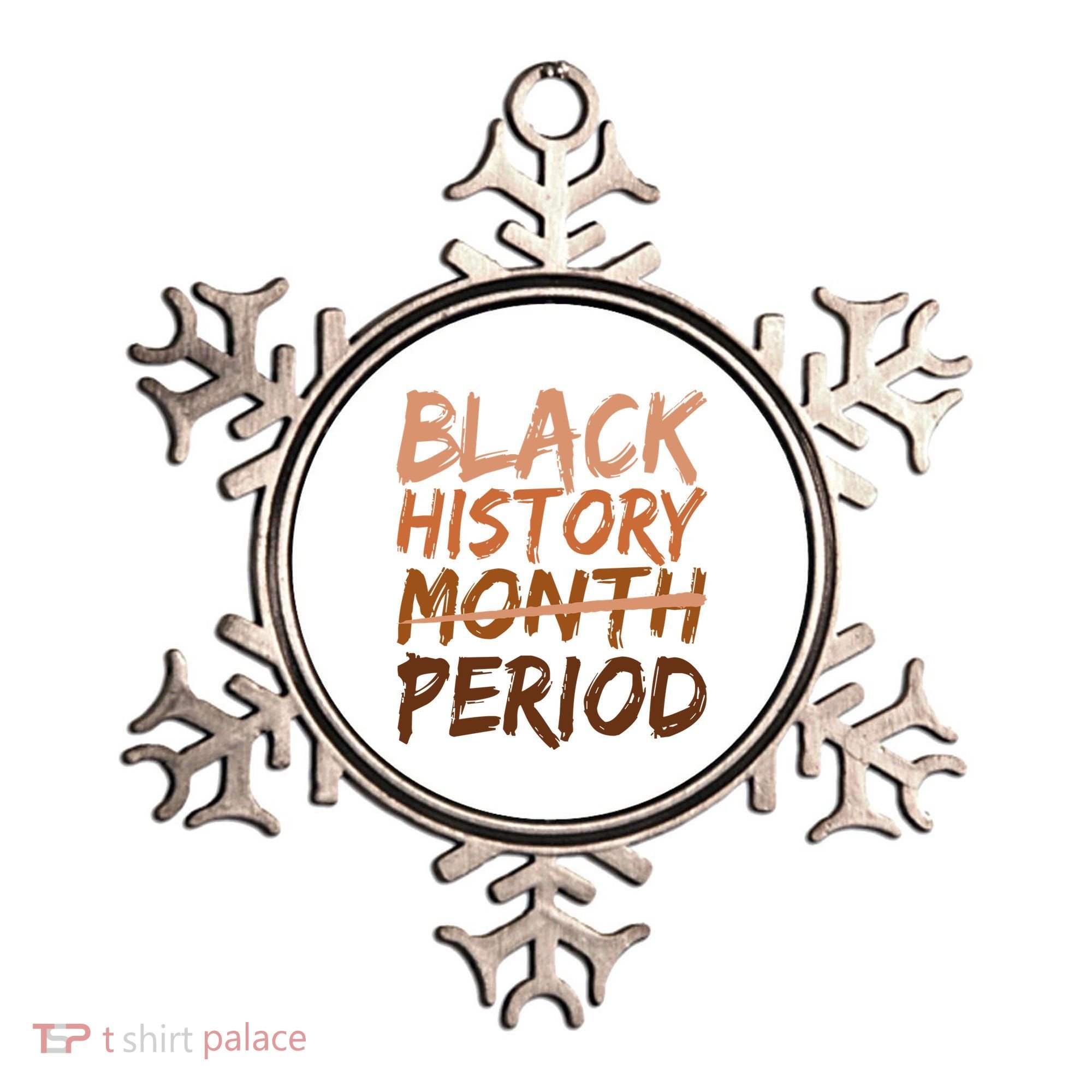 Black History Month Period African American Proud Ornament