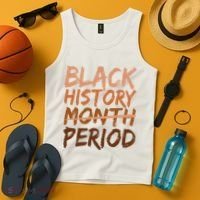 Black History Month Period African American Proud Tank Top thumb 4