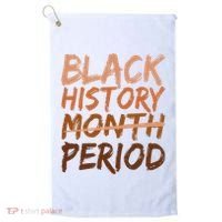 Black History Month Period African American Proud Golf Towel thumb 0
