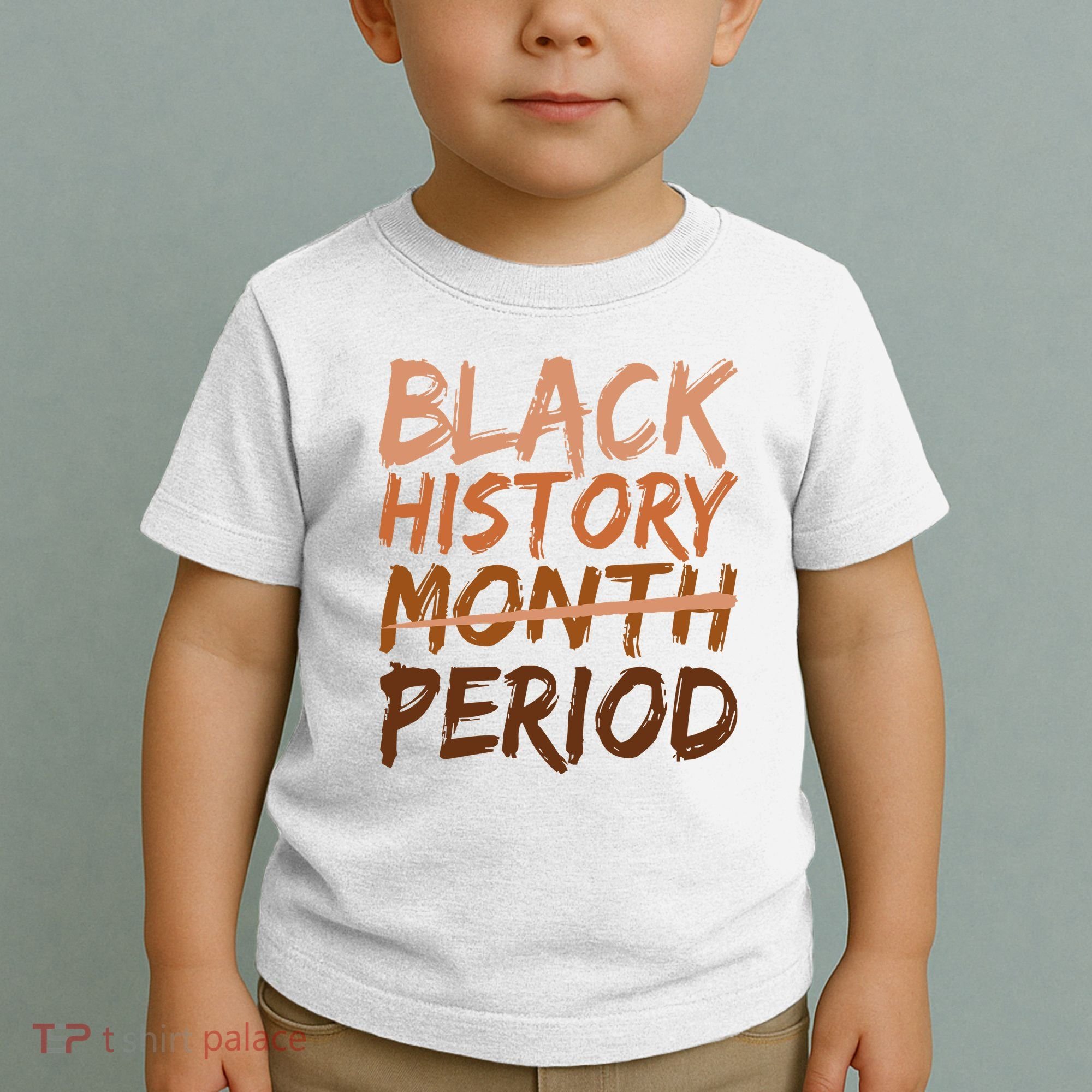 Black History Month Period African American Proud Toddler T-Shirt