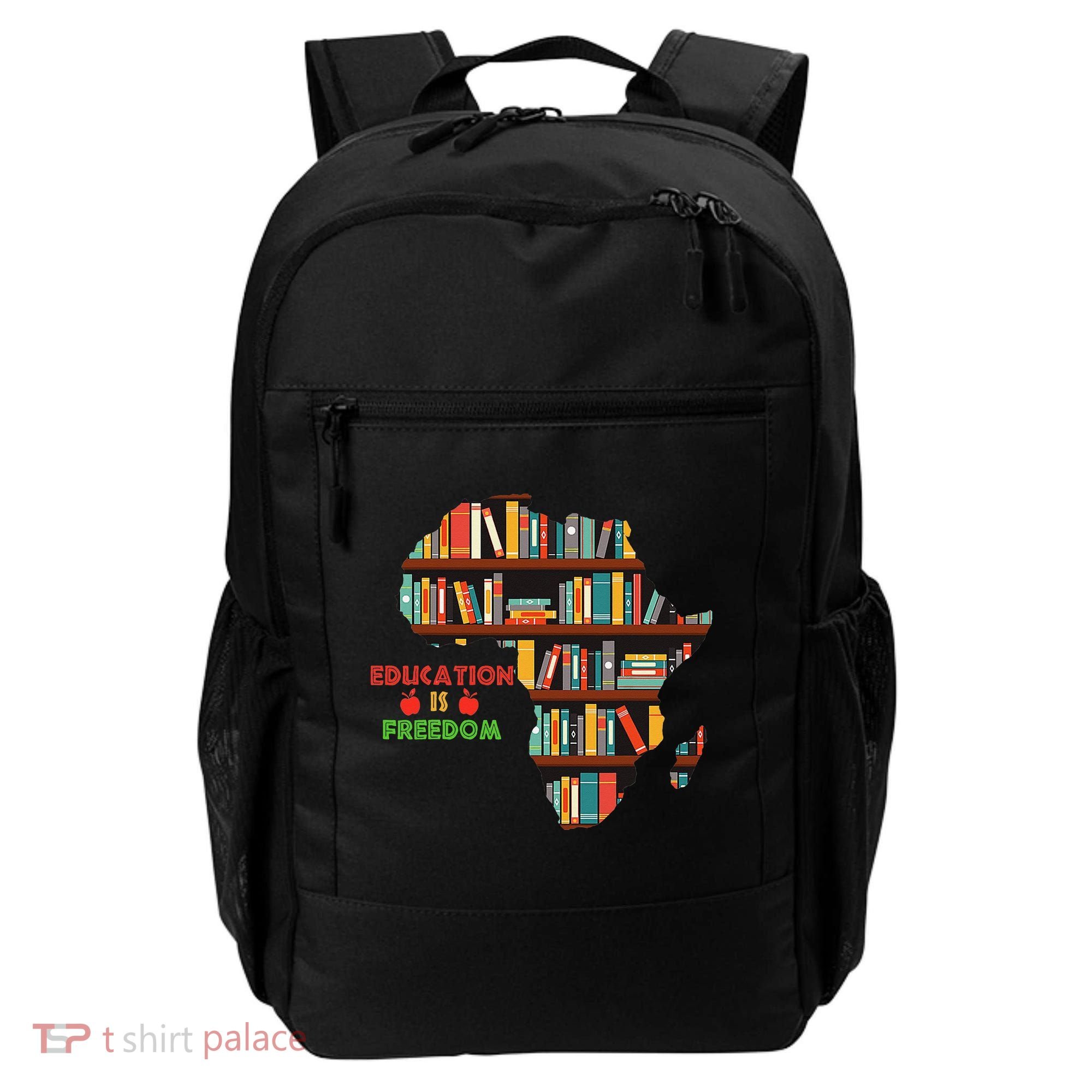 Black History Month Education Is Freedom Book Reader Backpack