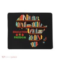 Black History Month Education Is Freedom Book Reader Mousepad thumb 0