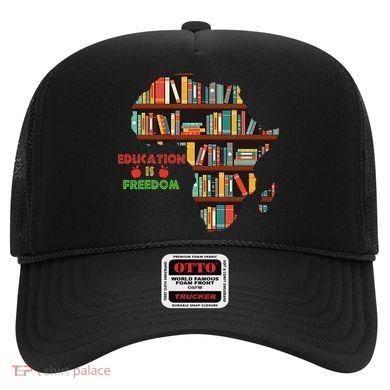 Black History Month Education Is Freedom Book Reader Hat