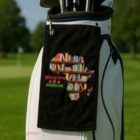 Black History Month Education Is Freedom Book Reader Golf Towel thumb 2
