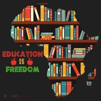 Black History Month Education Is Freedom Book Reader Golf Towel thumb 3