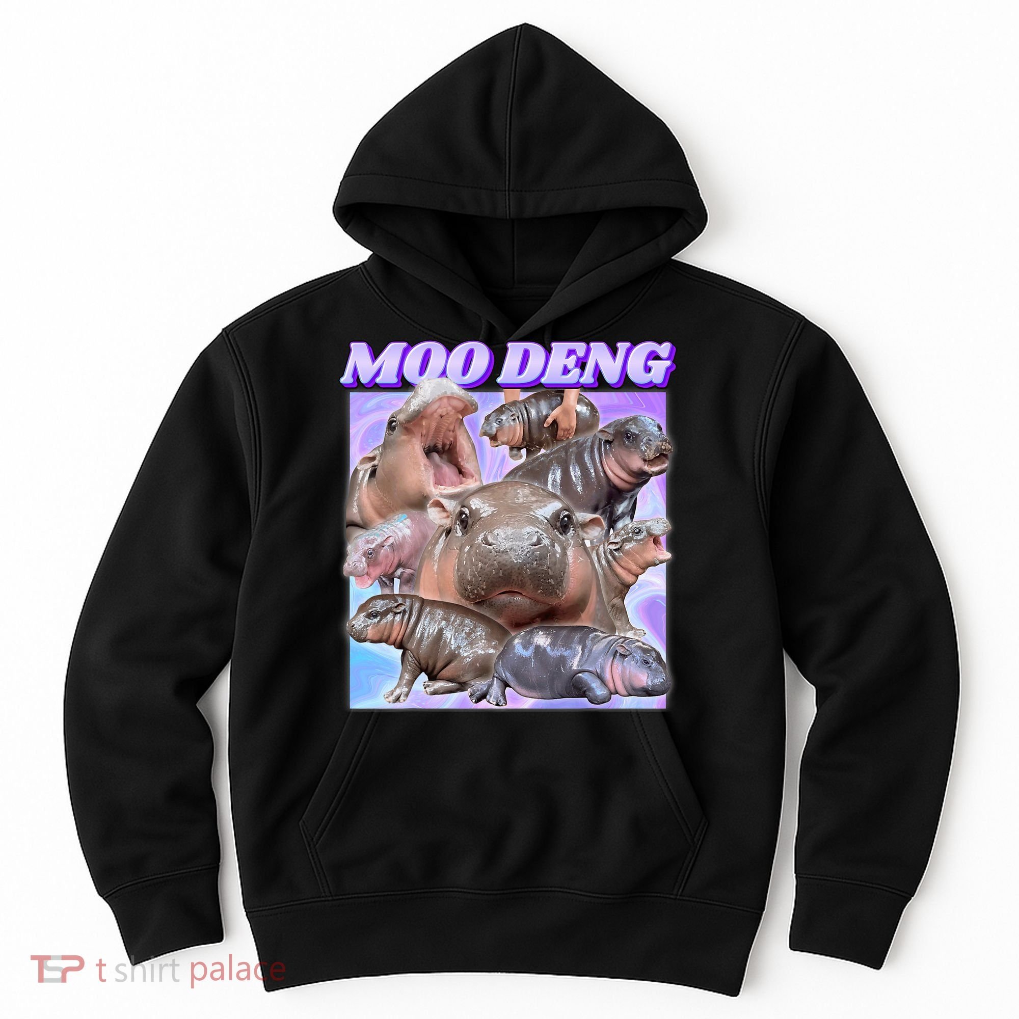 Baby Hippo Moo Deng Hoodie